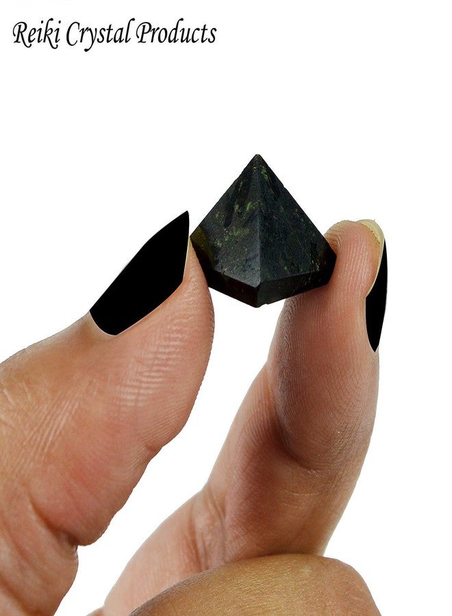 Crystu Natural Black Tourmaline Pyramid for Reiki Healing and Crystal Healing Stone Pyramid Size 10-15 mm (Color : Black) Pack of 1 pc - Image 4